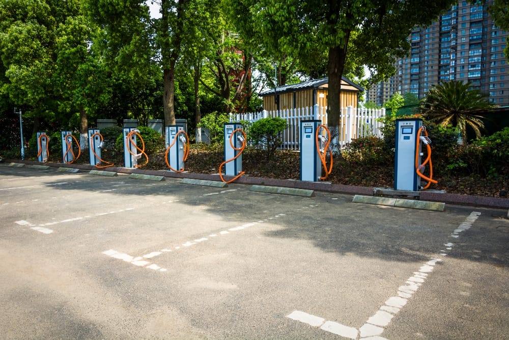 Commercial Charging Setup